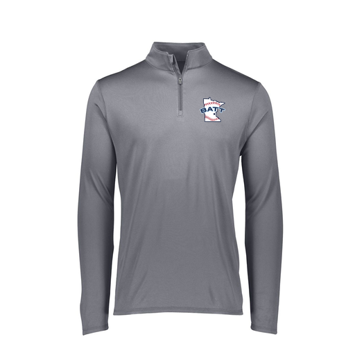 [FTLQFLGY-FAXS-LOGO2] Decker Women's Flex-Lite 1/4 Zip Shirt (Female Adult XS, Gray, Logo 2)