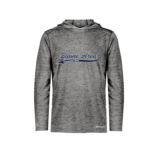 [FOLHCGBK-AS-LOGO1] Decker Men's Charge Hoodie (Adult S, Black, Logo 1)