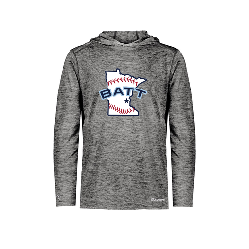 [FOLHCGBK-AS-LOGO2] Decker Men's Charge Hoodie (Adult S, Black, Logo 2)