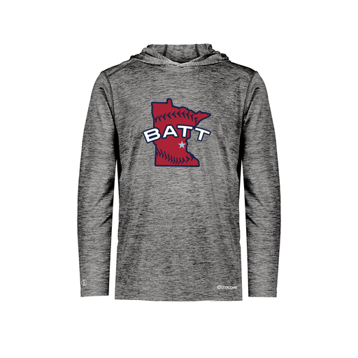 [FOLHCGBK-AS-LOGO3] Decker Men's Charge Hoodie (Adult S, Black, Logo 3)