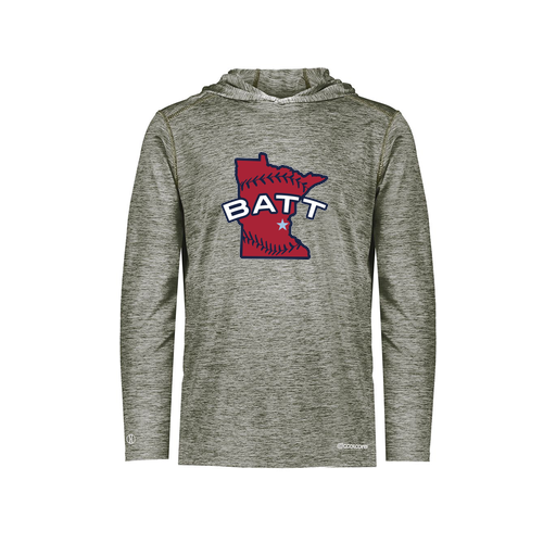 [FOLHCGGY-AS-LOGO3] Decker Men's Charge Hoodie (Adult S, Gray, Logo 3)