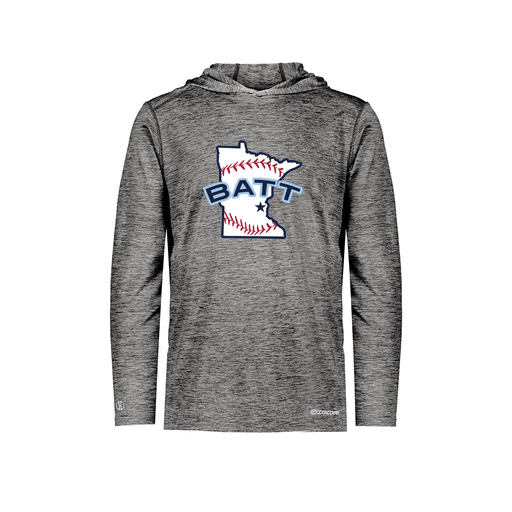 [FOLHCGBK-YS-LOGO2] Decker Youth Charge Hoodie (Youth S, Black, Logo 2)