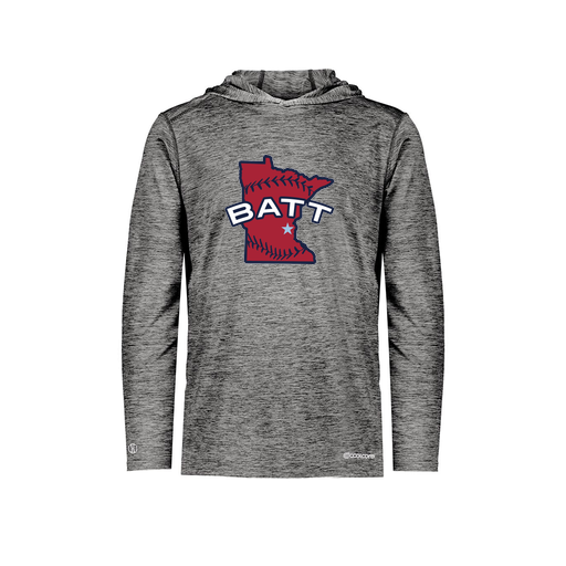 [FOLHCGBK-YS-LOGO3] Decker Youth Charge Hoodie (Youth S, Black, Logo 3)