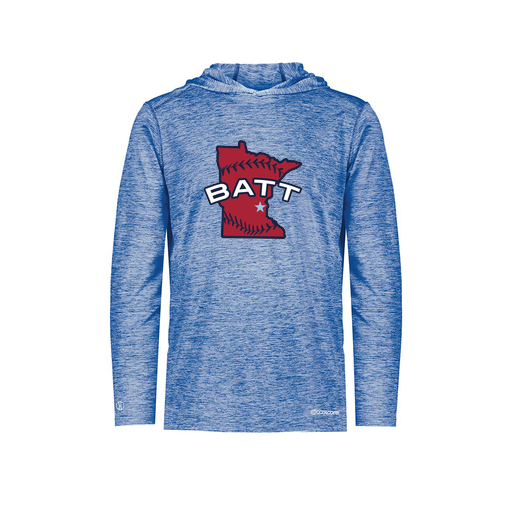 [FOLHCGRY-YS-LOGO3] Decker Youth Charge Hoodie (Youth S, Royal, Logo 3)